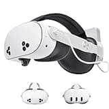 Comfort Battery Head Strap for Meta Quest 3S/ Quest 3, Rechargeable Adjustable Elite Strap with 8000mAh Battery Pack Extend Playtime - Balanced Weight Distribution