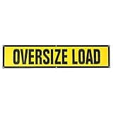Oversize Warning Products - Grommet Oversize Load Sign - Made in USA