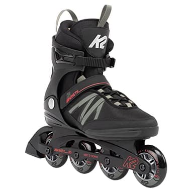 K2 Kinetic 80 Men's Inline Skates - Black/Gray, 9.0