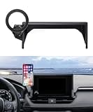 MaserWeller Car Phone Holder for Toyota RAV4 2019-2025 Accessories 7/8-Inch Screen Fixed Clip, 360° Rotation Smart Phone Mount Compatible with MagSafe, Cell Phone Holder That Does Not Affect Air Vent