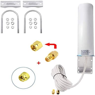 High Gain 10dBi 4G LTE Cellular Antenna for All Series Spypoint Flex-M Link Micro Link EVO/Stealth CAM/Tactacam Reveal X Gen 2.0/3.0, Reveal X PRO/Reolink Go PT Cellular Trail Camera, Eifagur