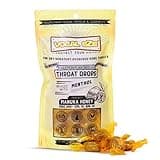 Vocal Eze Manuka Honey Cough Drops | Lozenges to Relieve Sore, Hoarse, Fatigue, Dryness of Throat | Voice Support, All Natural and Organic Ingredients (20, Lemon) UMF 10+ (MGO 265+)