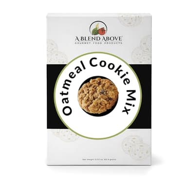 A Blend Above Oatmeal Cookie Mix, Oatmeal Delight: Irresistible Cookie Mix for Homemade Treats, Quick and Easy to Make, Makes 36 Cookies, 10 Minute Prep