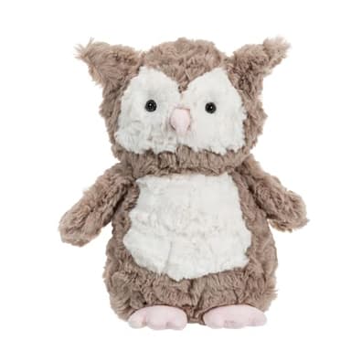 Apricot Lamb Toys Plush Brown Owl Stuffed Animal Soft Cuddly Perfect for Child (Brown Owl,9.5 Inches)
