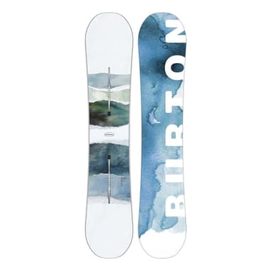 Burton Cultivator Flat Top Snowboard, 145cm, Watercolor