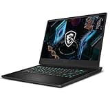 MSI GP66 Leopard Gaming Laptop: 15.6" 144Hz FHD 1080p, Intel Core i7-11800H 8 Core, NVIDIA GeForce RTX 3080, 16GB, 512GB SSD, WiFi 6E, Per-Key RGB, Win10, Core Black (11UH-444)