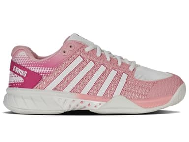 K-Swiss Women’s Express Light Pickleball Shoes – Lightweight Breathable Court Shoe, Stable Support, Durable Toe Protection, Raspberry Sorbet/Cloud Dancer, 10 M