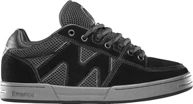 Emerica OG-1 – Classic 90's Skate Heritage Style, Reinforced Build, Cushioned Feel, Everyday Wear Black/Grey