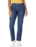 Riders by Lee Indigo Women's Relaxed Fit Straight Leg Jean,Patriot Blue,10