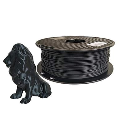 CC3D PLA Max + Black PLA Filament 1.75 mm 3D Printer Filament 1KG 2.2LBS 3D Printing Materials Stronger Pro Plus Black Color
