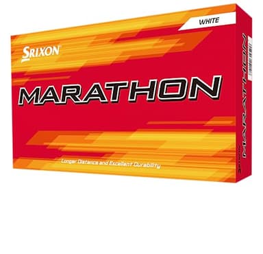 Srixon Marathon Golf Balls, White (Pack of 15)