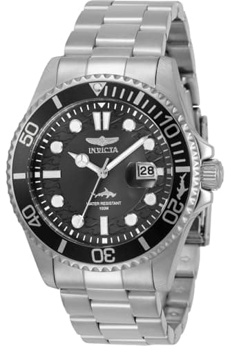 Invicta Men's Pro Diver Quartz Watch, Silver, 30018