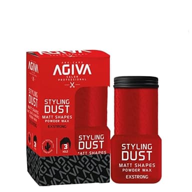 Hair Styling Powder Wax 03 Red Extra Strong Hold 0.71oz Volumizing Hair Powder for Men, Strong Hold & Matte Finish, Texture & Lift for Fine or Thin Hair