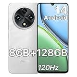 UMIDIGI Unlocked Phones G100A, 6.9" HD+ 120Hz Display, Android 14 Cell Phone, 6000mAh Battery Smartphone, 8+128GB/1TB TF, UNISOC T615, 13MP Camera, 4G Dual SIM Phone, Face ID/Fingerprint, GPS