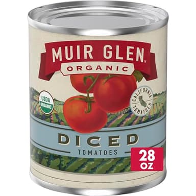 Muir Glen Organic Diced Canned Tomatoes, 28 oz.