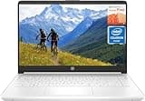 HP 2024 Stream 14 Inch Laptop for Students and Business, Intel Celeron N4120, White Laptop 16GB RAM + 320GB Storage (64GB eMMC+256GB MSD), ‎Intel UHD Graphics, 1-Year Office 365, Windows 11 S