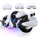 KawayeReal Comfort Head Strap for Meta Quest 3/3S/2 with 7500mAh Detachable Battery, Adjustable Elite Strap Replacement for Extended 3-4H Playtime, VR Headset Strap for Oculus Accessories