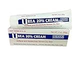 Urea 20% Almond Scent Cream 3oz - Dry Skin Moisturizer for Eczema & Psoriasis
