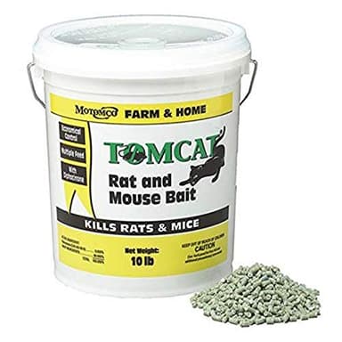 MOTOMCO 008-32345 Tomcat Rat and Mouse Bait Pellet, 10 lb