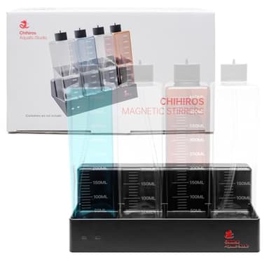 Chihiros Dosing Magnetic Stirrers - App Controlled Aquarium Dosing System Nutrient Stirrer Base for Freshwater and Saltwater Aquariums, Precision Dosing for Fish Tanks - Black