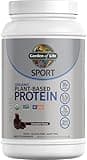 Organic Vegan SPORT Protein Powder, Chocolate - Probiotics, BCAAs, 30g Plant Protein for Premium Post Workout Recovery, NSF Certified, Keto, Gluten & Dairy Free, Non GMO, Garden of Life - 19 Servings