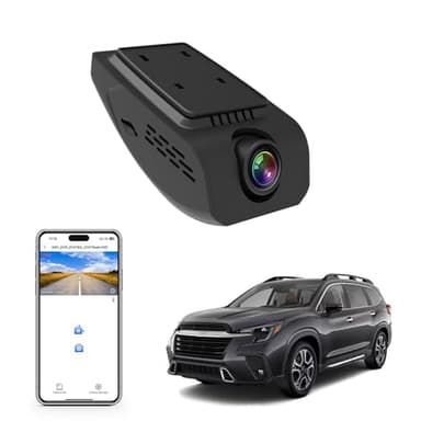Mangoal 4K Dash Cam Custom fit for Subaru Ascent 2023 2024 2025 2026 (Model B),Limited Onyx Edition Premium Touring etc, Integrated OEM Look, UHD 2160P Video, App & WiFi, 64GB Card