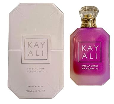 KAYALI Vanilla Candy Rock Sugar | 42 Eau de Parfum – Candied Pear, Bubble Gum & Vanilla Cream Notes, 50 ml