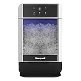 Honeywell Nugget Ice Maker Chewable Ice 38 lbs Per Day, One Click Operation, Large Ice Storage, Connects to Water Line