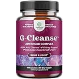 G-Cleanse Uric Acid Supplement - Uric Acid Cleanse for Joint & Kidney Support - Kidney Cleanser with Chanca Piedra, Tart Cherry Extract, Celery Seed Extract Capsules - 60 Count