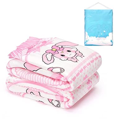 Littleforbig Adult Printed Diaper 2 PCS - Baby Usagi Cute Diaper (Medium 28"-38")