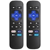 (2 Pack) Replacement Remote for Roku Box,for Roku Express,for Roku Premiere,for Roku Player,for Roku1/2/3/4,(NOT for Stick and TV or Game)