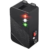 Glaobule Ultra Sonic Rodent Electronic Repellers Battery Operated Mouse Pest Reducer Repellent Mice Rat Deterrent with Strobe Lights for Indoor Use