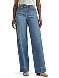 Lee Women's Legendary High Rise Trouser Jean, Elevated Retro, 14 Long