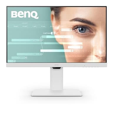 BenQ GW2786TC Office USB hub Monitor 27" 1080p | Coding Mode | IPS | Eye-Care Tech | Adaptive Brightness | Height Adjustable | White Monitor | Noice-Cancelling Mic | Daisy Chain | USB-C
