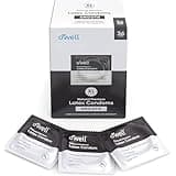 OWELL Premium Latex Condoms, 36 Count - All Natural Lubricated Condoms for Men with a Silicone Base for Comfortable Birth Control & Pleasure, Smooth Condom, X-Large - Pack of 36