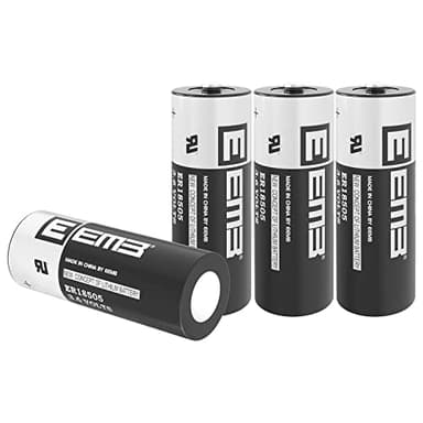 EEMB ER18505 3.6V Lithium Battery A Size Li-SOCL₂ 4100mAh 4-Pack