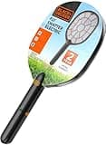 Bug Zapper Racket – Electric Fly Swatter for Gnats, Mosquitoes, & More – Harmless-to-Humans Outdoor Bug Zapper Battery Operated – Handheld Electric Fly Swatter –Indoor Racket