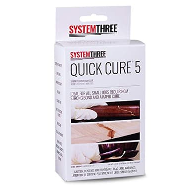 System Three Quick Cure 5 Epoxy Adhesive, 1/2 Pint Kit