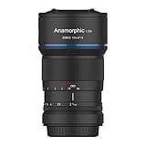 SIRUI 50mm F1.8 1.33X APS-C Anamorphic Lens for E Mount, Blue Flare