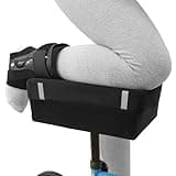HuCPAPxi Knee Scooter Pad Cover with 2'' Removable Highly Resilient Comfort Memory Foam Cushion - Knee Walker Accessory for Knee Roller and Alleviate The Knee Pain - Universal Fit Most Models