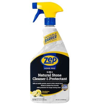 Zep Home Pro 2-in-1 Natural Stone Cleaner & Protectant. 24 Fl. Oz. (Pack of 1) (The New Title)