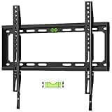 USX MOUNT Fixed TV Wall Mount with Low Profile for Most 26-55 Inch LED, LCD and Flat Screen TVs, TV Mount Bracket with VESA Up to 400x400mm and Weight Capacity 99lbs,and Space Saving TV Bracket
