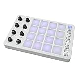 MIDI Controller Strike Pad Midi Drum Pad Drum machine RGB Backlight MIDI Keyboard BT Connection Low Latency 16 Strike Pads 8 Assignable Knobs Note Repeat Portable MIDI Pad Controlador Midi