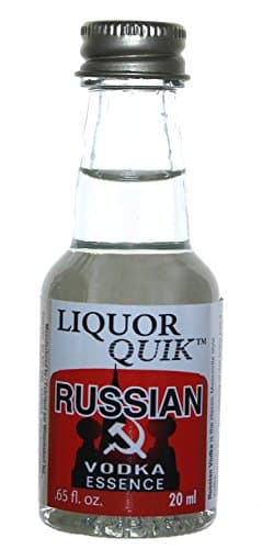 Liquor Quik Natural Vodka Essence, 20 mL (Russian Vodka)