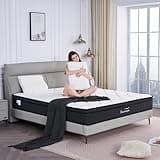 Dreamscape Queen Mattress, 10 Inch Queen Size Mattresses in a Box, Memory Foam Hybrid Mattress with Individual Pocket Spring for Motion Isolation, Pressure Relief, Medium Firm Feel, CertiPUR-US