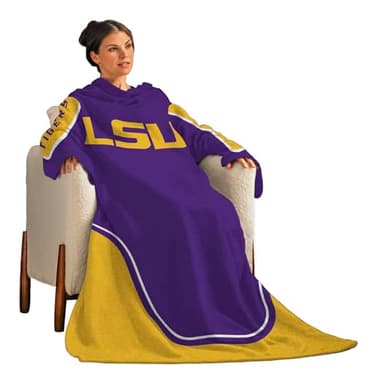 Snuggie Louisiana State University – The Original Wearable Blanket with Sleeves | Super Soft Fleece | As Seen on TV | Officially Licensed Collegiate