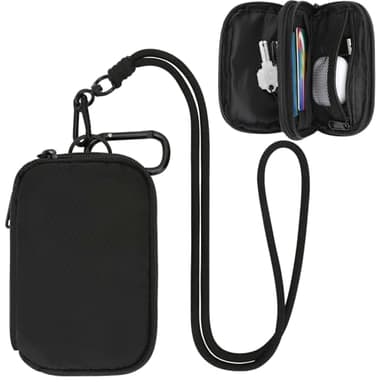 E-Tree RFID Credit Card Holder with Lanyard, ID Badge Holder, Keychain Wallet with Strap