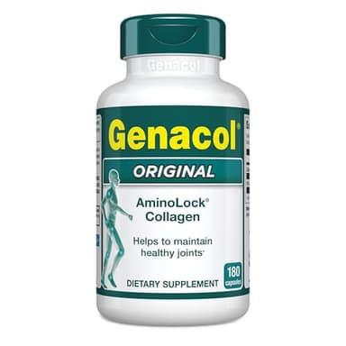 Collagen Peptides Joint Supplements for Men & Women by Genacol | Exclusive Hydrolyzed Collagen Pills | Helps Maintain Healthy Joints | Colageno Hidrolizado | Genacol Original 180 Capsules