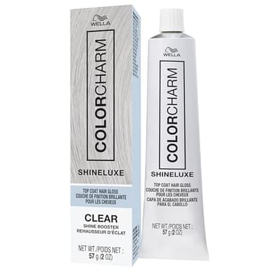 COLORCHARM ShineLuxe Top Coat Hair Gloss | Clear Shine Booster | 2 oz.