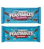 Generic Mr. Beast Feastables Milk Chocolate, Milk Crunch Beast Bars Bundle, New Formula Smoother and Creamier Texture, 2.1 oz (60g), 2 BARS, Full Size